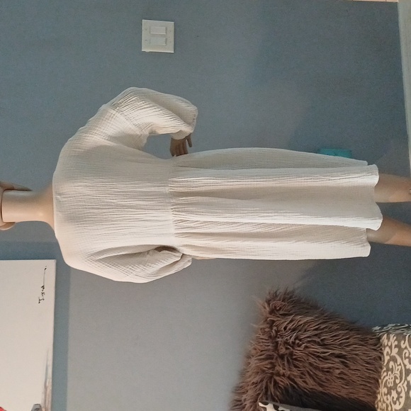 Michael Stars Isabella empire waist gauze midi dress XL - Picture 13 of 16